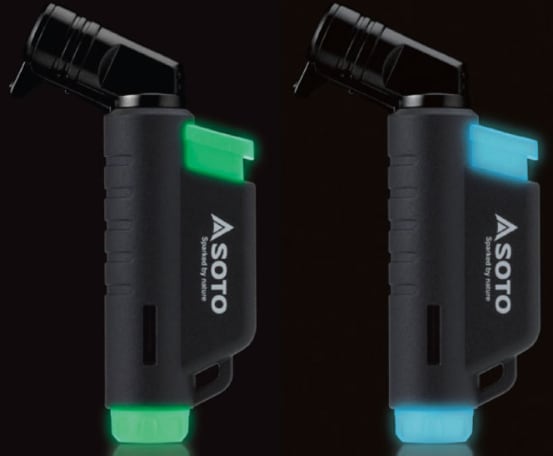 【SOTO ソト】マイクロトーチ アクティブ ルミナス(ST-486LU)/ ルミナスブルー (ST-486LUBL)※2026年3月6日 発売予定※数量限定