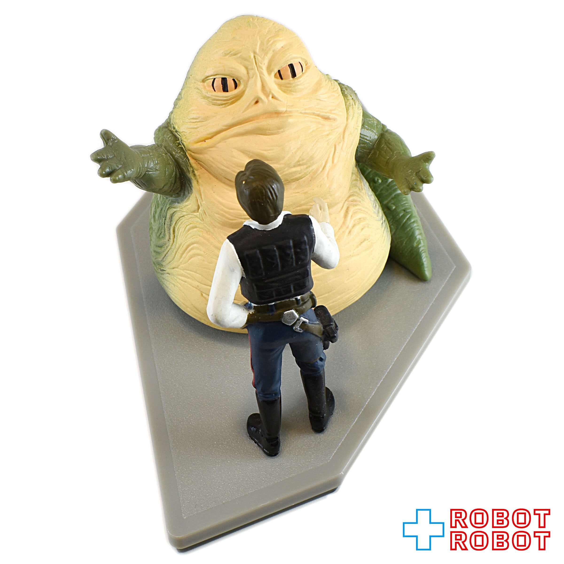 スター・ウォーズ ジャバ・ザ・ハット&ハン・ソロ PVCフィギュア 