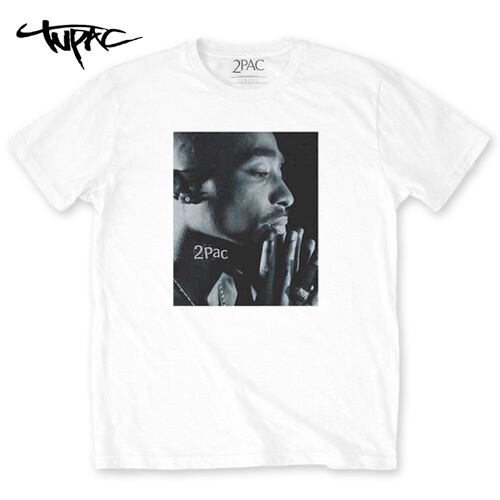 TUPAC Changes Side Photo Tシャツ ホワイト 2PAC トゥーパック ヒップ