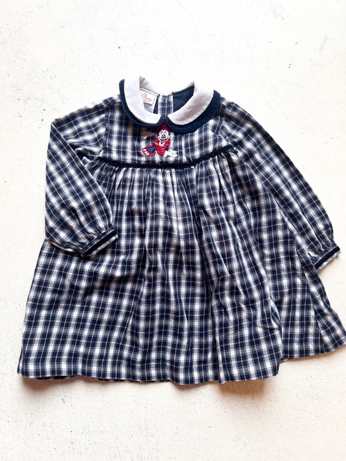 【95cm】USED ディズニー ミニーワンピース【9890】
