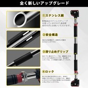 Supaliss 懸垂バー 懸垂 懸垂マシン ぶら下がり健康器【簡単設置/耐荷重150kg/工具不要のワンタッチロック】 チンニングバー 室内 ドア掛け 鉄棒 懸垂器具 懸垂機 筋トレグッズ 自宅 (シルバー, ショート(72-92CM))