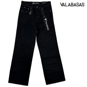 VALABASAS「"Convince" Baggy Pants Jet Black」