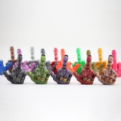 FXXK! HANDSIGN VALVE CAP /Mummy