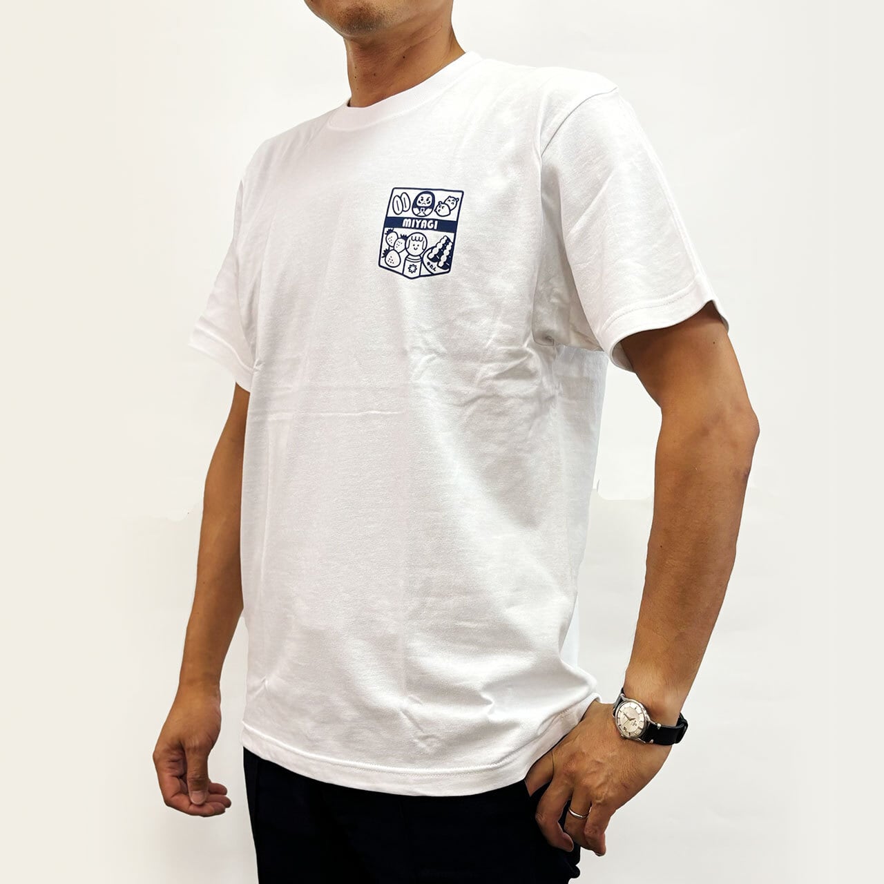 旅行に行ったつもりで作ったTシャツ　宮城県 Amazon | アイラブ・仙台（I Love ハート）宮城県 BIG 大きな文字【47