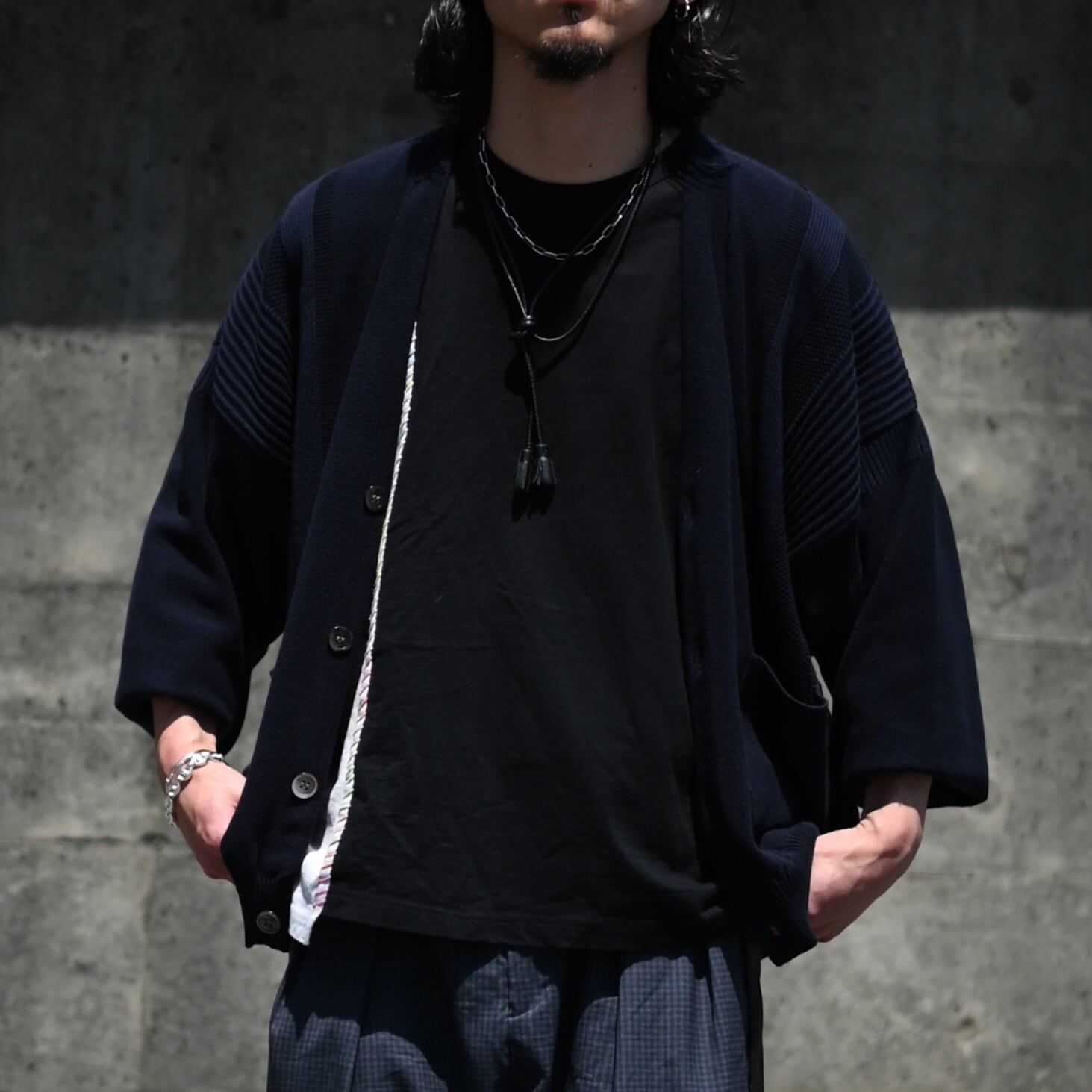 YASHIKI / Umiiro Knit Polo | GANKO