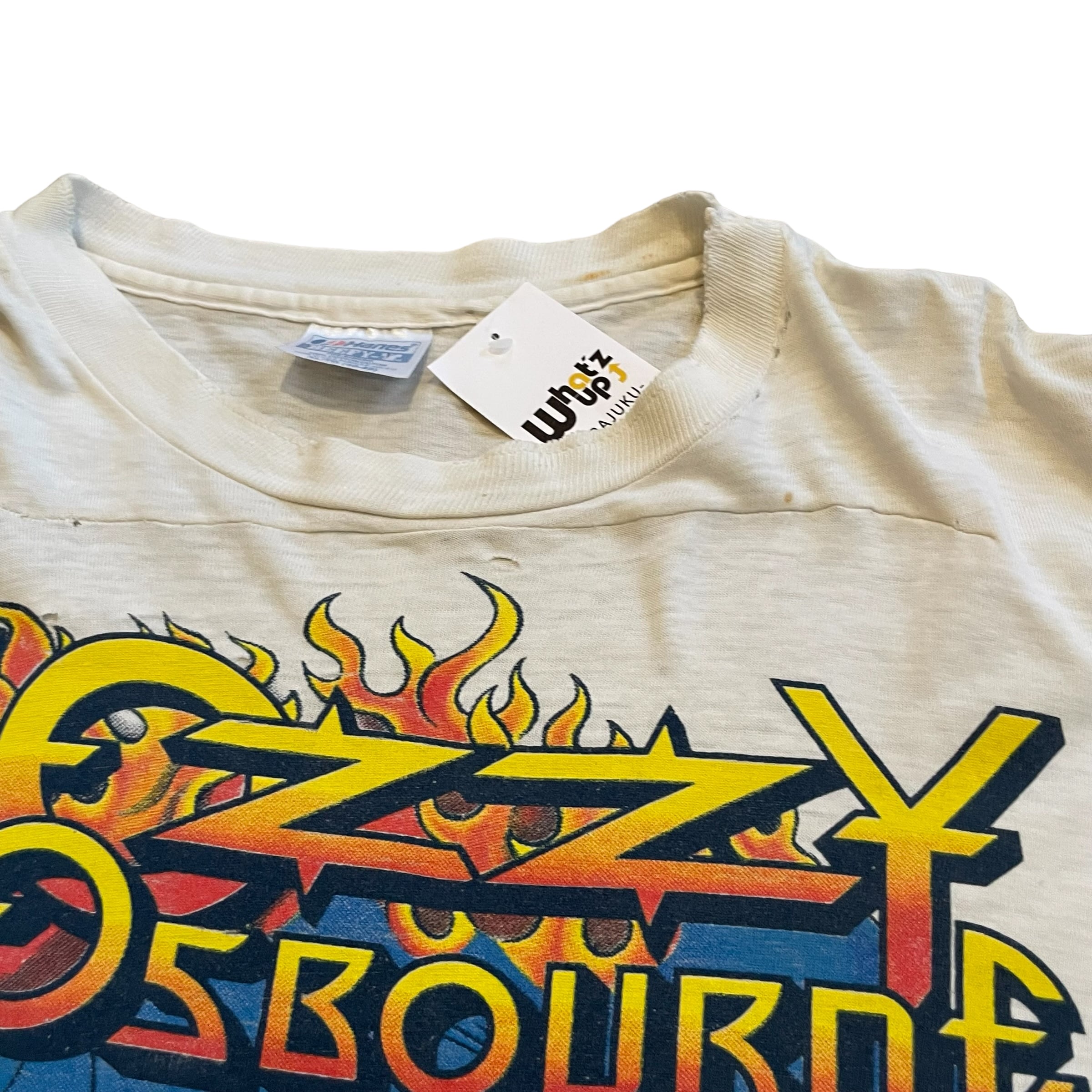 Special!! 1990s OZZY OSBOURNE Tattoo L/S T-shirt | What'z up
