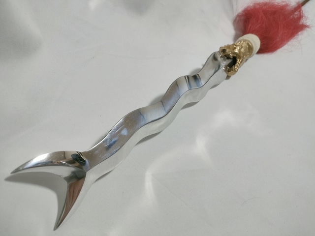 蛇矛 約2m アルミ合金刀身 総金属仕様 模造刀 中国剣 太極拳演武用