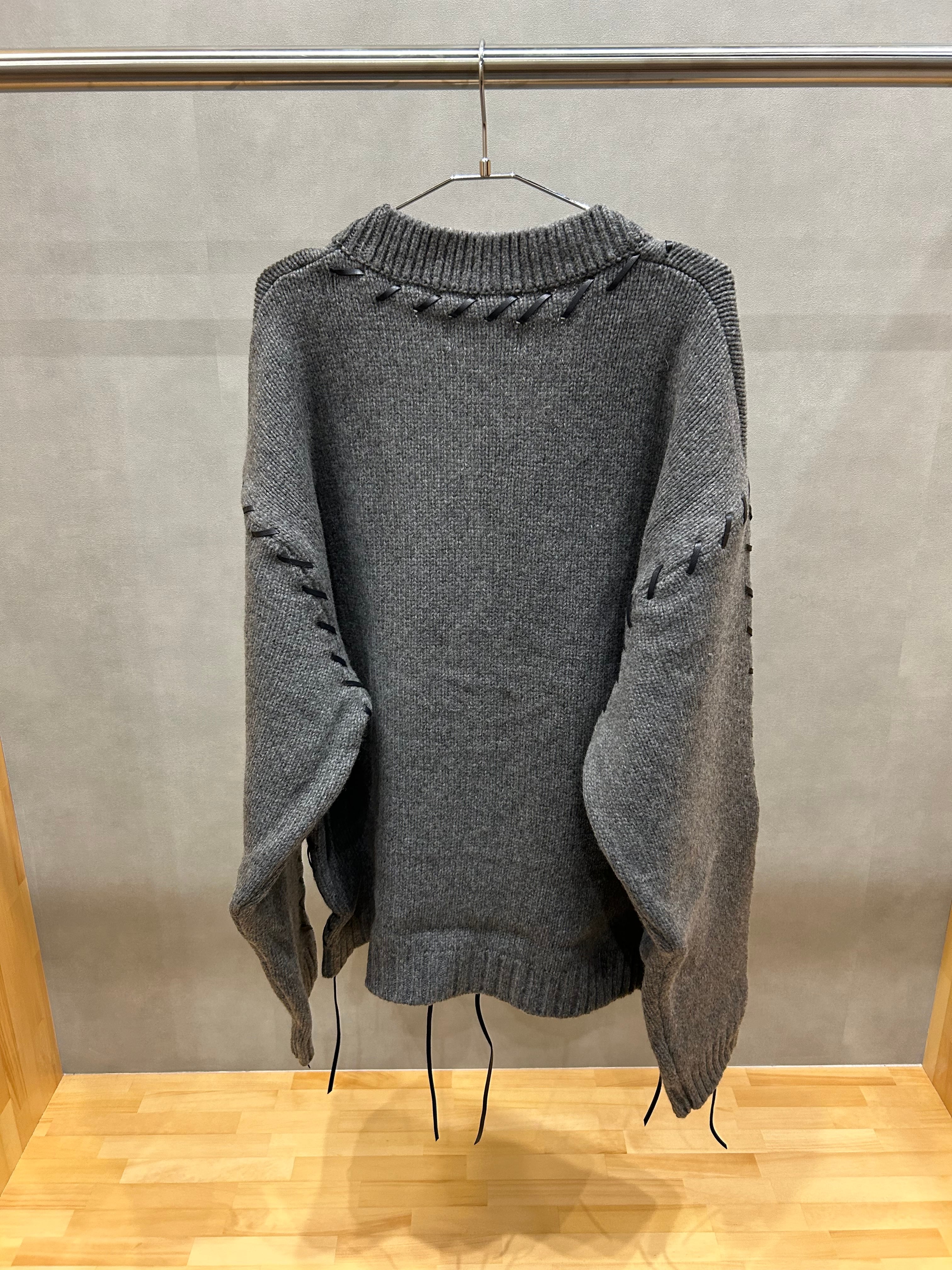 DISCOVERED ディスカバード】LOOPING KNIT CARDIGAN GRAY | delhezi