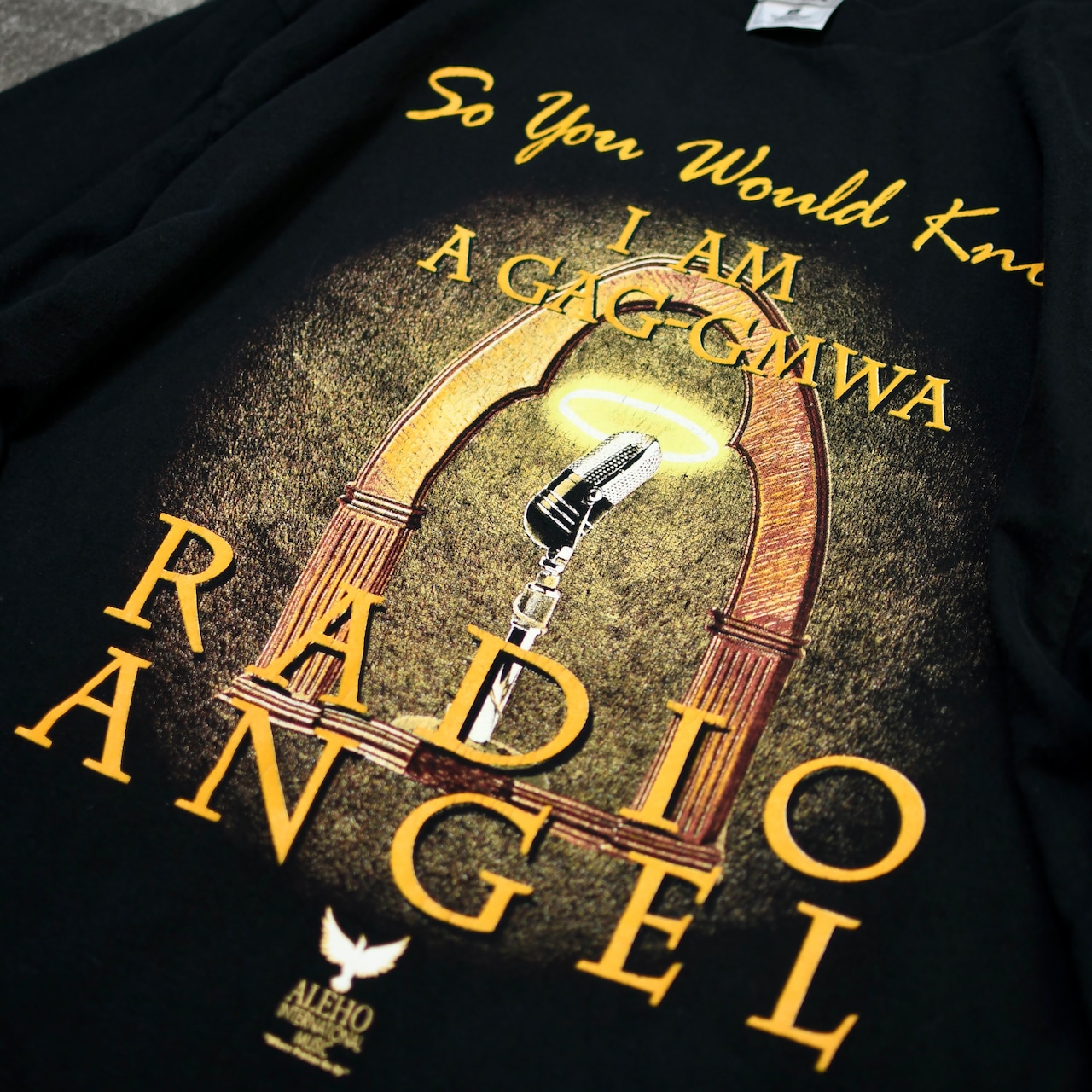 RADIO ANGLE print tee