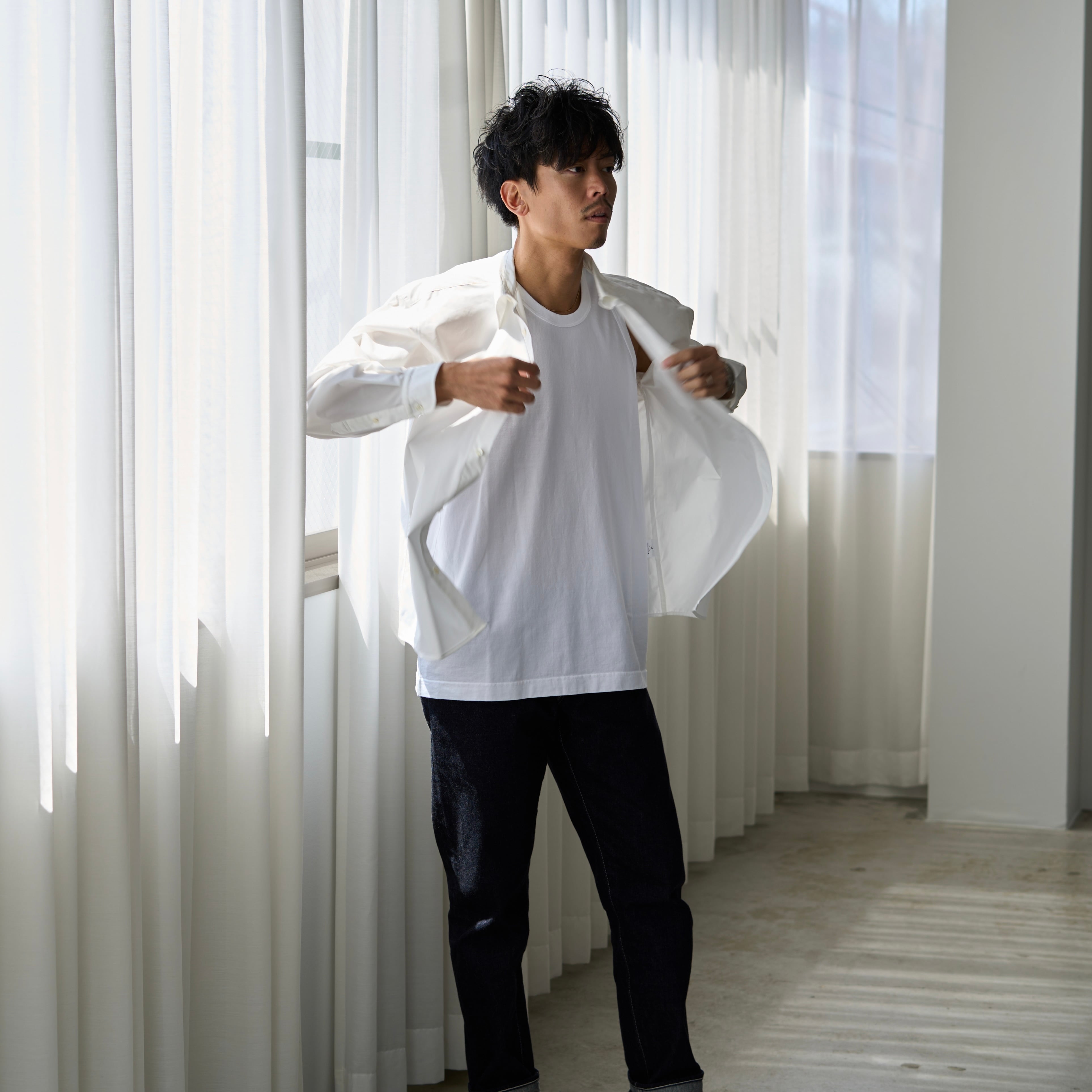 ゆったり着れる「