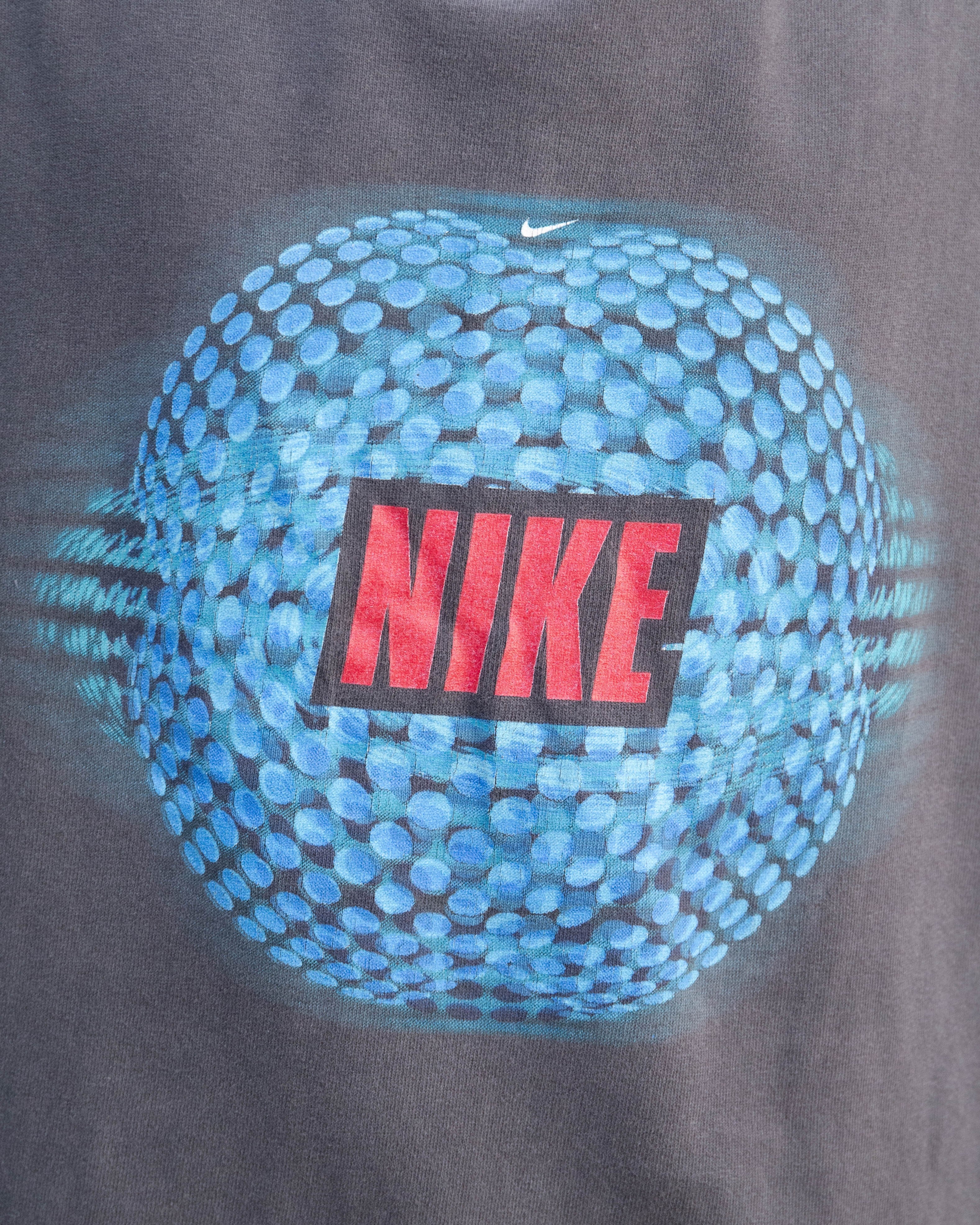 1990s NIKE - 3D graphic swoosh T-shirt | LUIK FINN