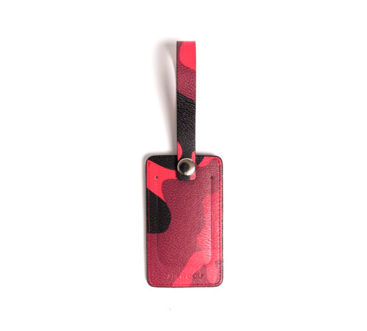 New Logo Camo Name Tag [サイズ: F (AGAUUNT02REF)] [カラー: RED]