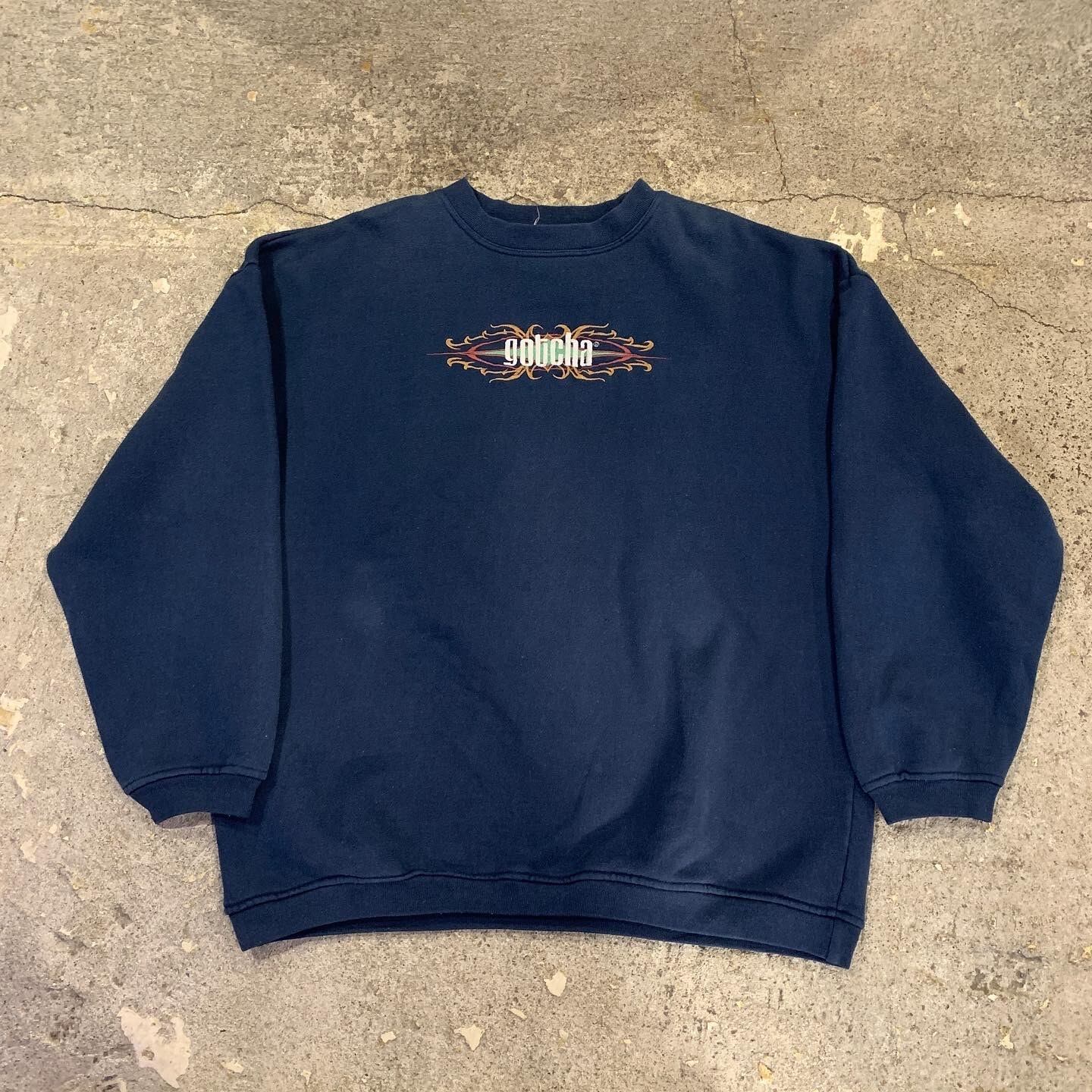 90s gotcha logo sweat | What