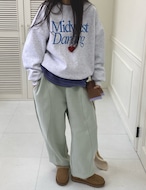 【新作5%OFF・3日間】裏起毛・S-line Sweat Jogger Pants_3colors