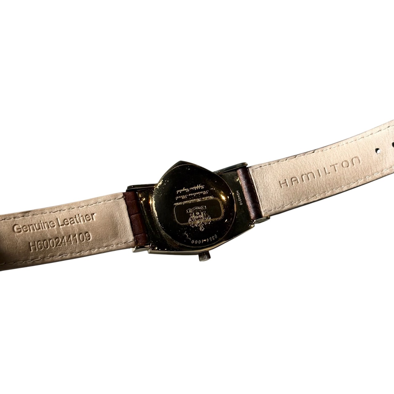HAMILTON 50th anniversary model quartz watch “Ventura”