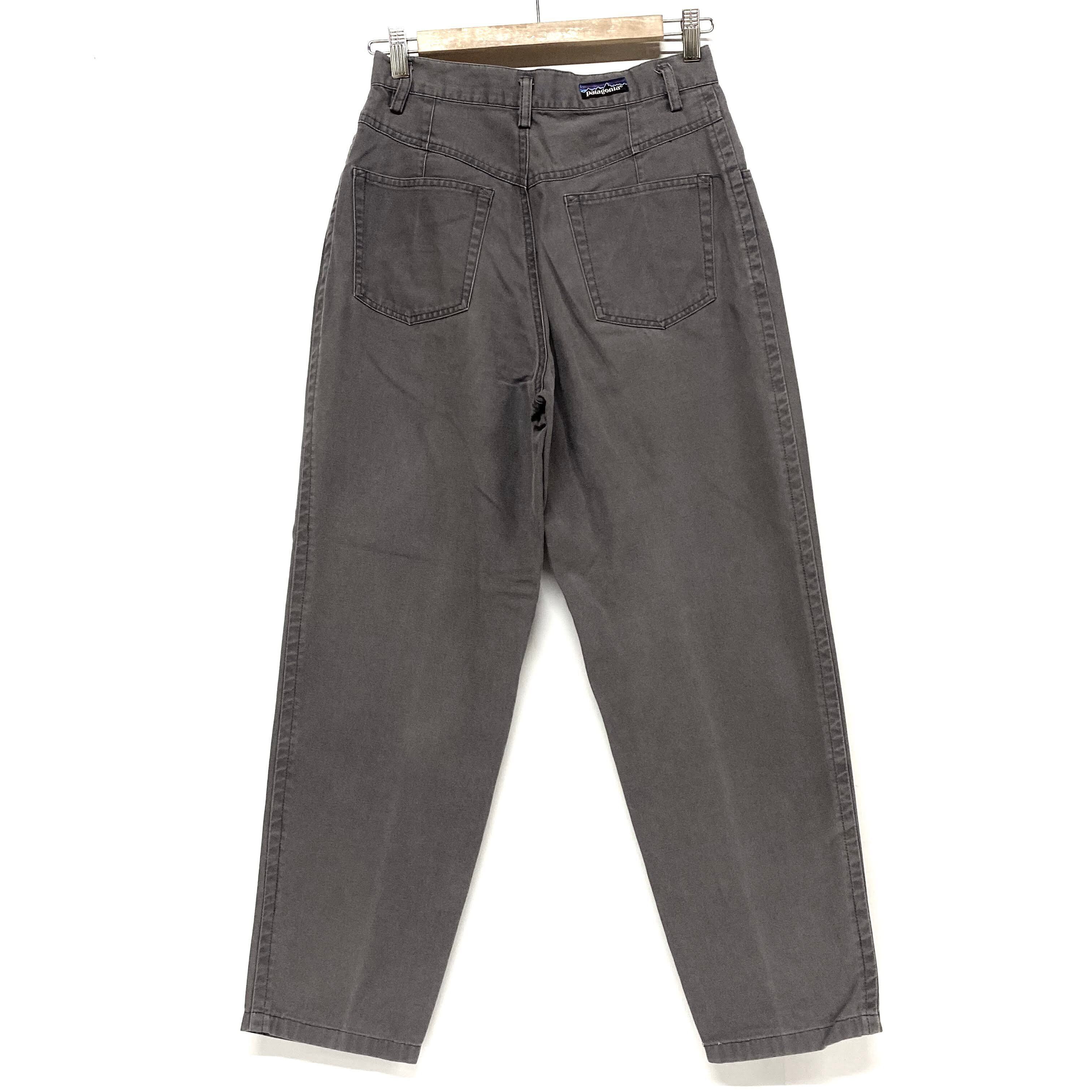 patagonia パタゴニア タック入り コットンパンツ レディース8 W28相当