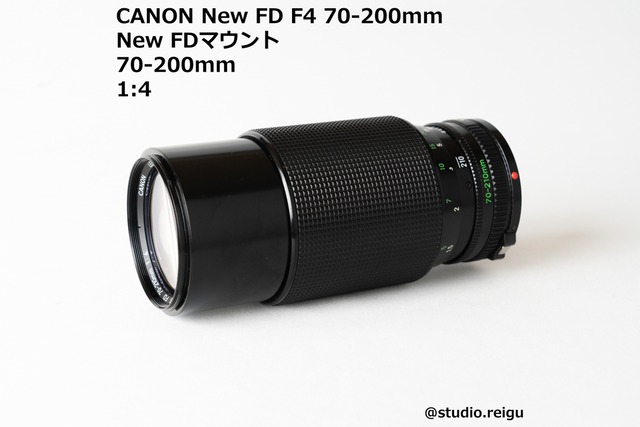 CANON New FD F4 70-210mm【2006C20】