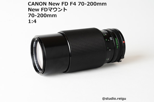 CANON New FD F4 70-210mm【2006C20】