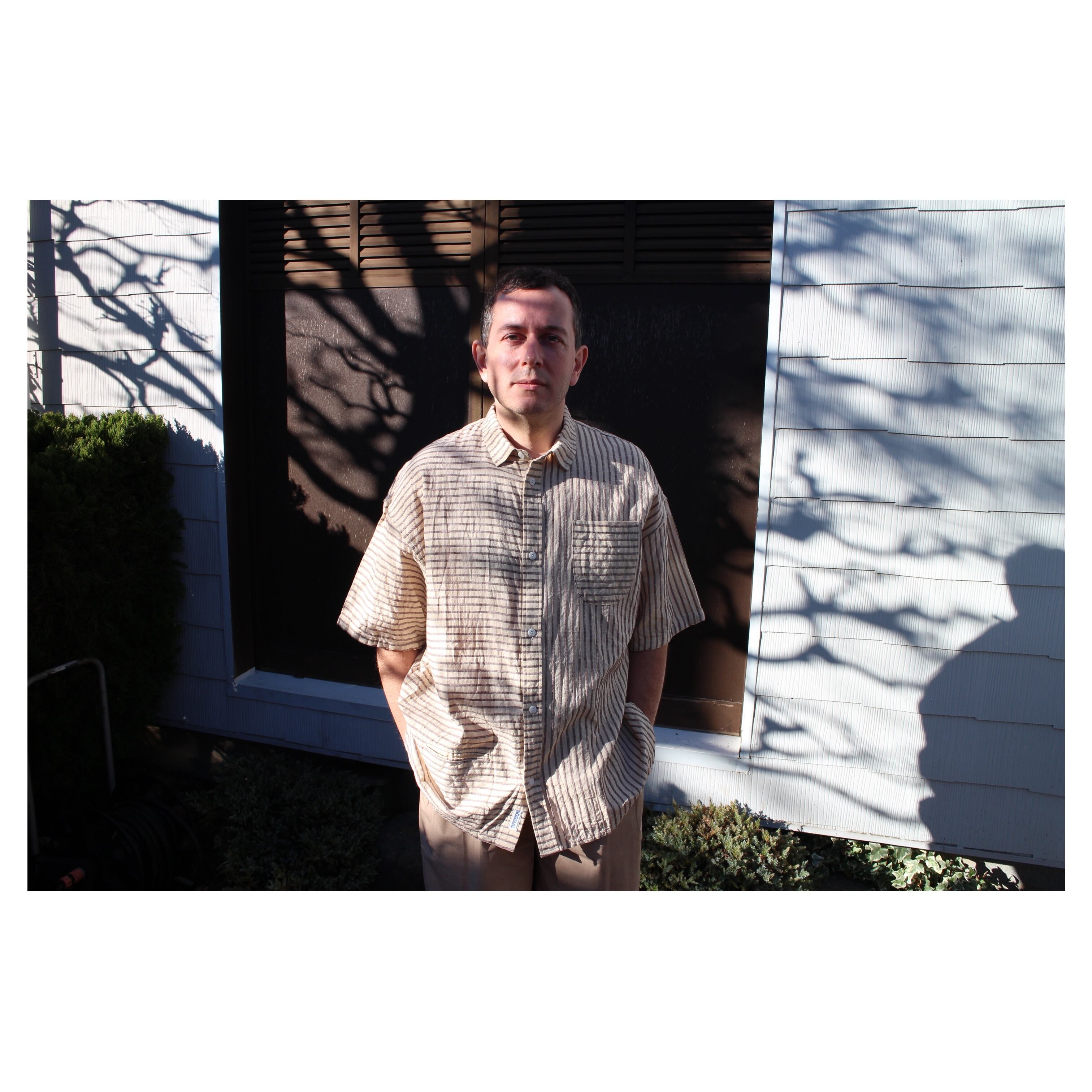 NOROLL / NORMAL SHIRT STRIPE S/S BROWN | THE NEWAGE CLUB