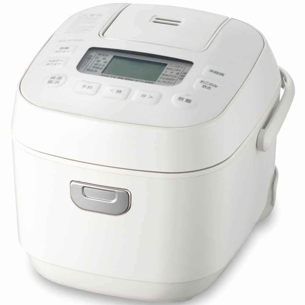 アイリスオーヤマ 炊飯器 3合 マイコン式 50銘柄炊き分け機能 極厚火釜