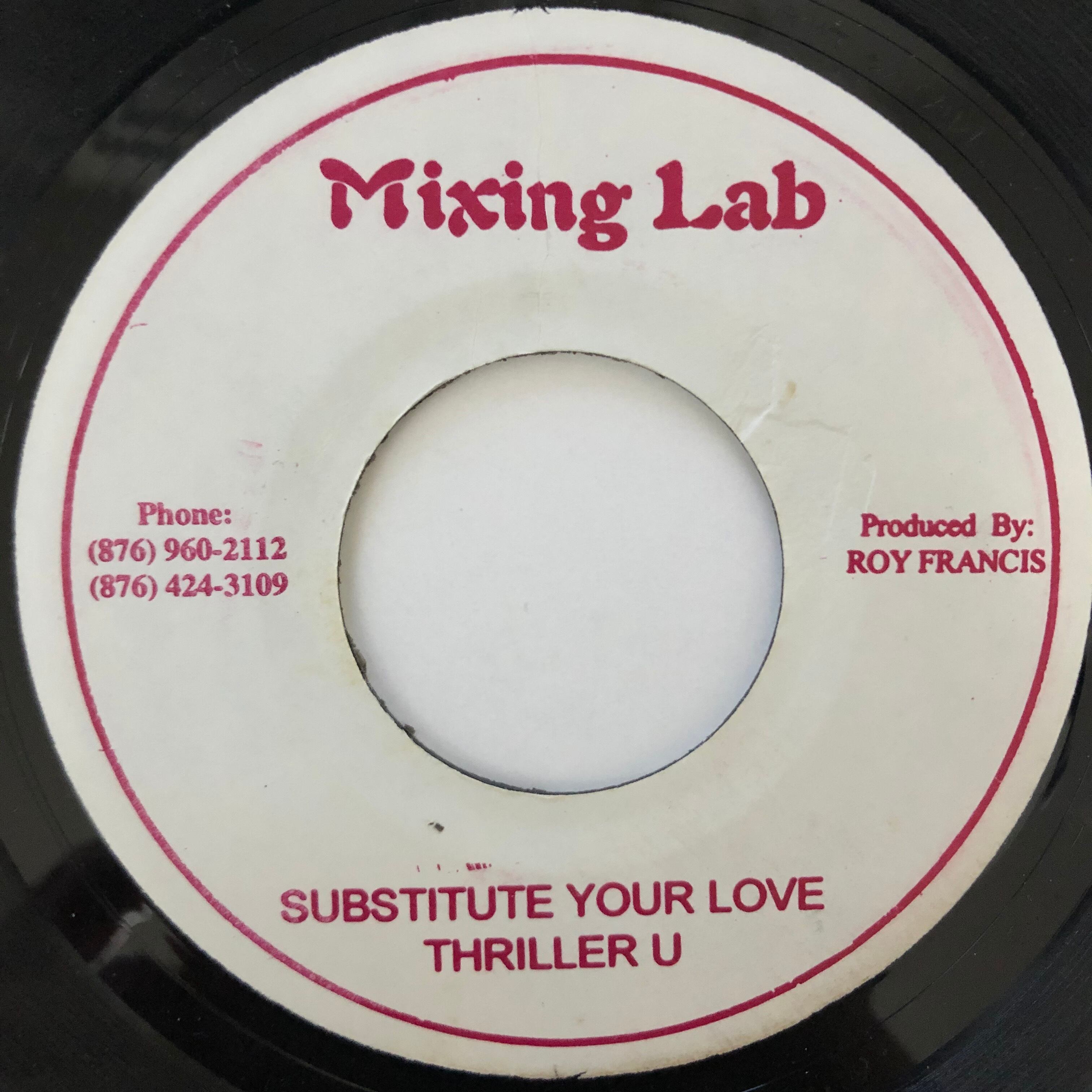 Thriller U - Substitute Your Love【7-20611】
