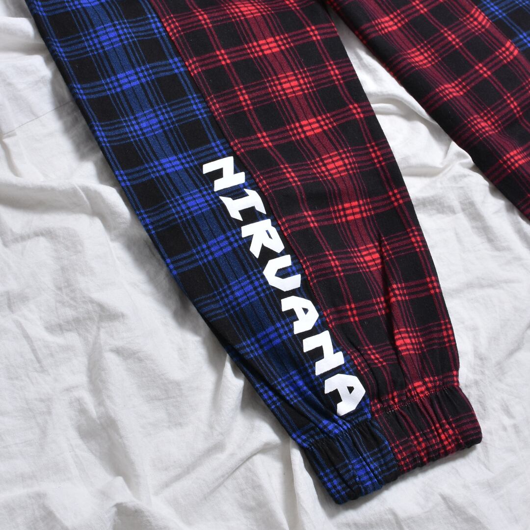 cancan 様　ご確認用 サブカルロゴ ZIPチェックハトメパンツ | VOLCAN&APHRODITE