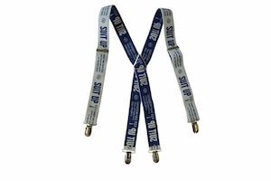 RUB SUSPENDERS-A IVORY-BLUE [RU10173248-1]