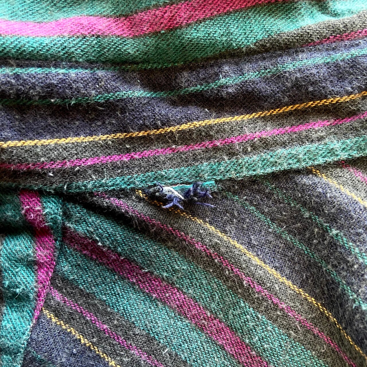 Woolrich 80s ストライプ柄 ジャケット 総柄 ネイティブ 民族 US 