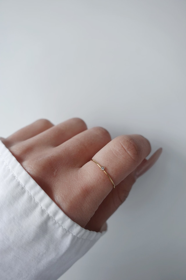 0.5mm tiny zirconia ring