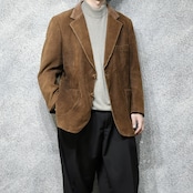 cotton rayon mock neck knit