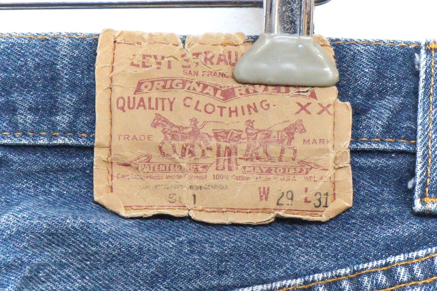 2638 LEVI'S リーバイス 501 W29 L31 Made In USA アメリカ製