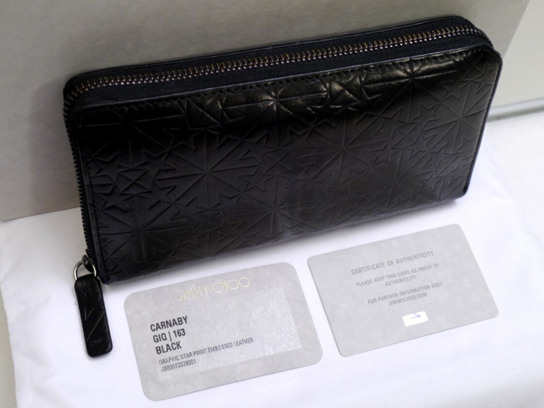 2017☆JIMMY CHOO ジミーチュウ CARNABY カーナビー スターエンボス  