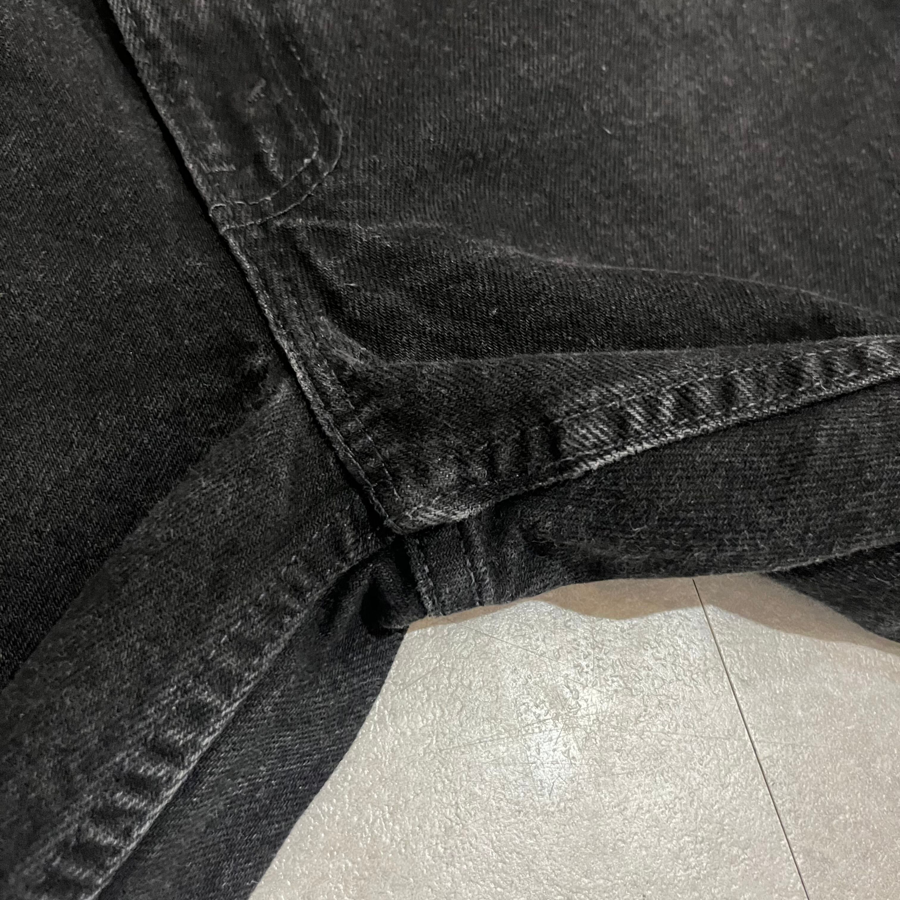 USA製 size: W32L30【 Levi's 550 BLACK 】 リーバイス ブラック USA製 size: W32L30【 Levi's 550 BLACK 】 リーバイス ブラック