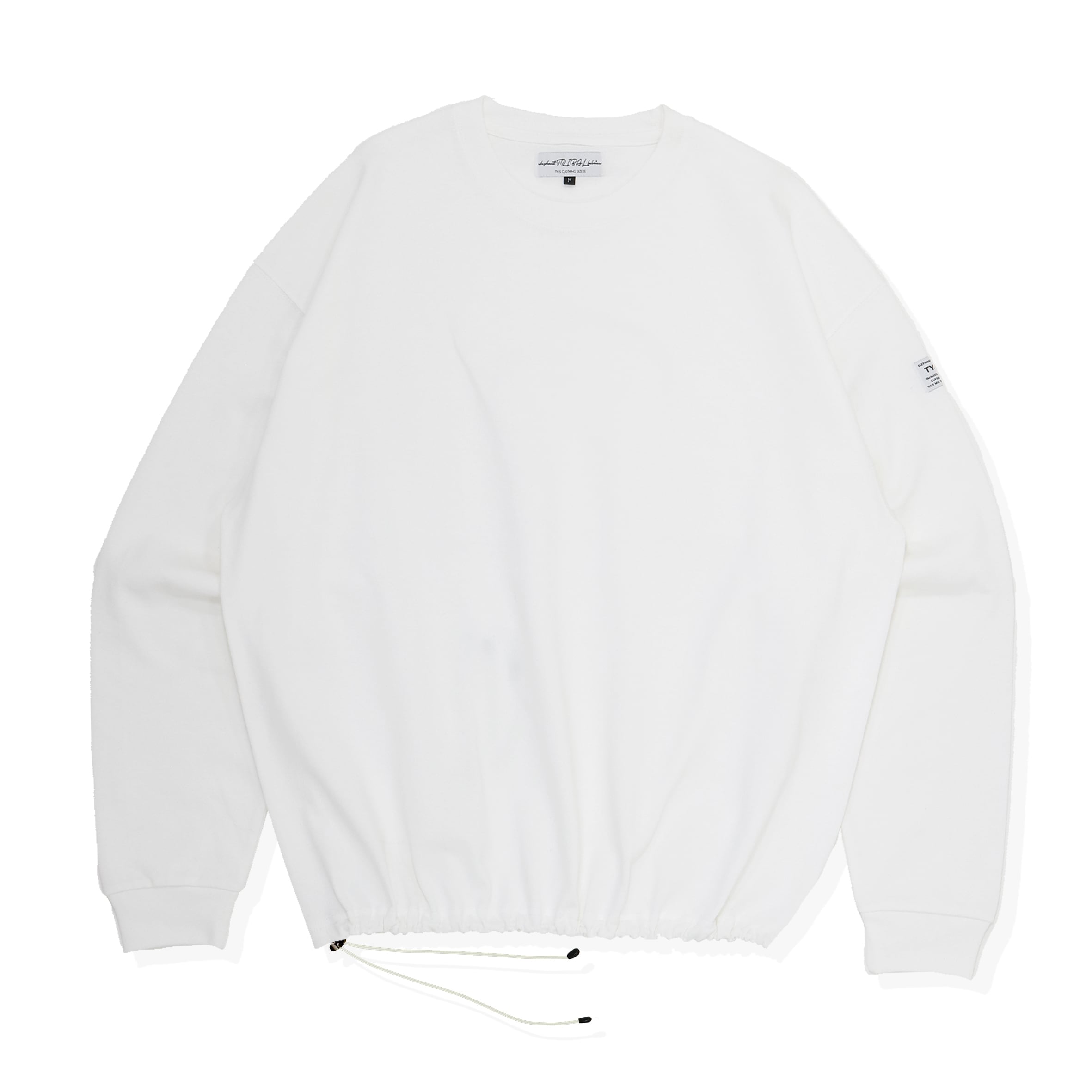 【elephant TRIBAL fabrics エレファブ 】 Fat Long T-SH WHITE