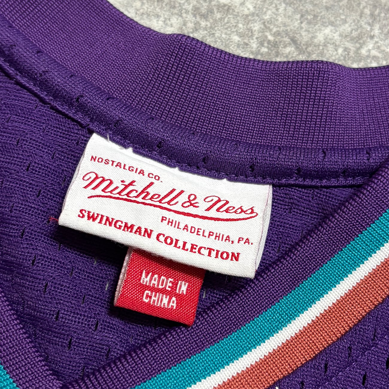 Karl Malone 【Utah Jazz】 Game Shirt. Mitchell & Ness | am3:41