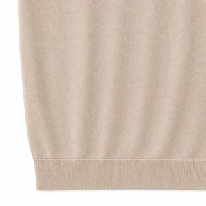 ★定価98,670円・新品未使用★ジョンスメドレー BECAY ベケイ カシミヤ100％ ロングスリーブニット フォーン Sサイズ