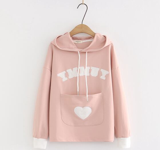 うさ耳 パーカー レディース うさぎ 長袖 量産型 ゆめかわいい 原宿 Tb 776 毒いちご 韓国ファッション