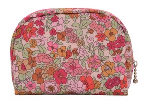 Fiore 小さい ミニサイズ ポーチ 花柄 (ピンク) 制菌 防臭 工房 手作り 日本製 エコパッケージ MX-0017-171