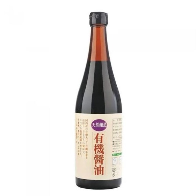 ビオマーケット 有機醤油　720ml