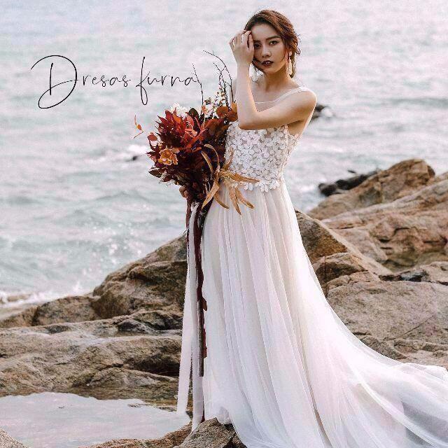 FURNA テラコッタ ドレス 結婚式