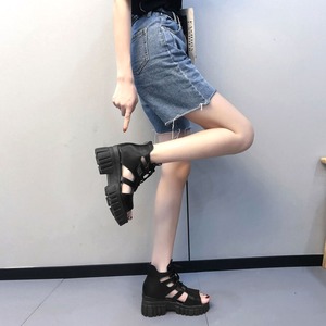 グラディエーターサンダル レディース 厚底 サンダル 春夏秋 おしゃれ 大人 きれいめ かわいい 歩きやすい ブーツサンダル 大人可愛い 大人女子