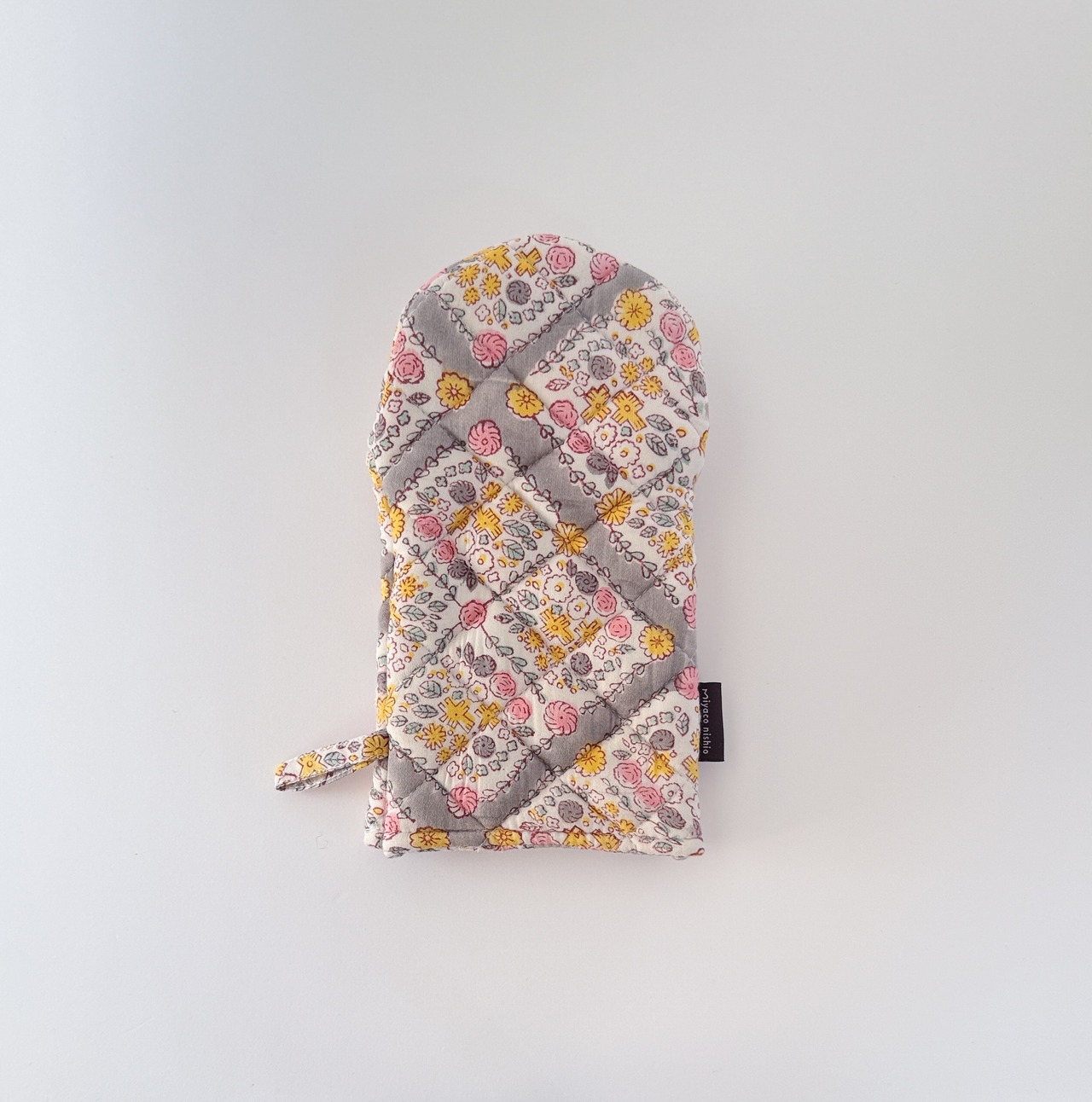 母の日&引越しのお祝いに｜キッチンミトン＆マットセット〈FLOWER〉