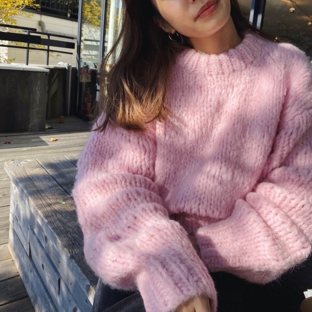 handmade alpaca knit