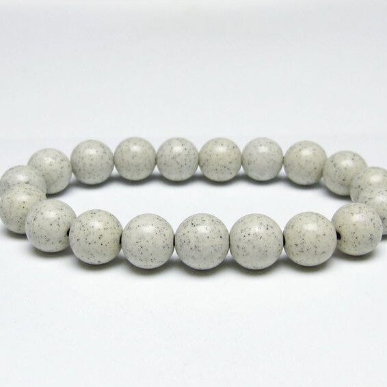 北投石 ブレスレット 11mm 一点物 メール便可 111-50203