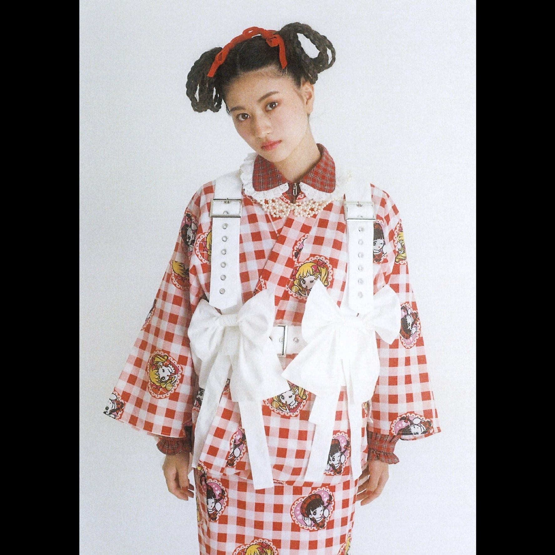 リボンハーネス GRAY CHECK