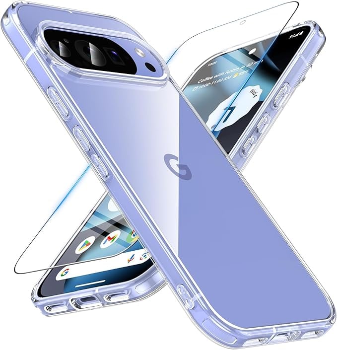 Google Pixel10 / Pixel10 Pro ケース 【ガラスフィルム付き】 OWKEY
