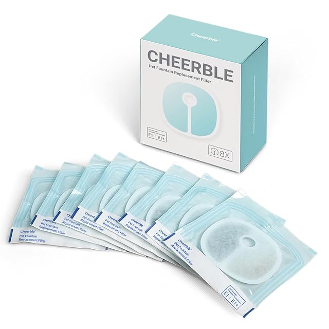 Cheerble E1+ 専用 猫水飲み器用フィルター 猫水フィルター 交換用 E1