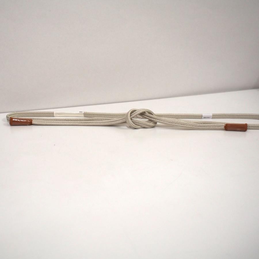 新品 帯締め 渡敬謹製 絹100％ ゆるぎ 撚り房 おしゃれ用 約166cm 袷