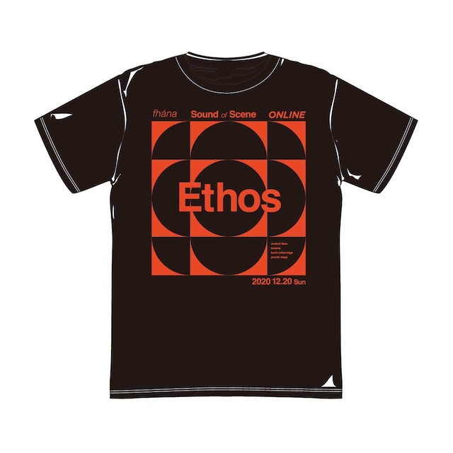 「Ethos」T-shirts （Black）