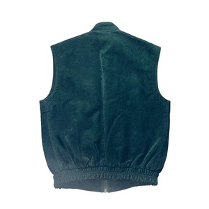 Made in Italy green pigskin vest